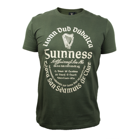 Guinness Gaelic Label Shirt