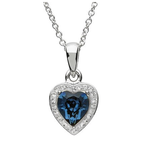 ShanOre Sapphire Heart Necklace