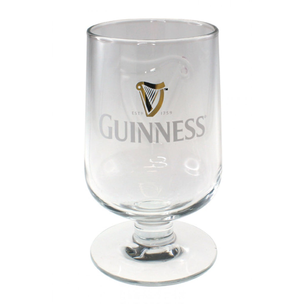 Beer Pint Glass - The Authentic Half & Half Guinness & Harp
