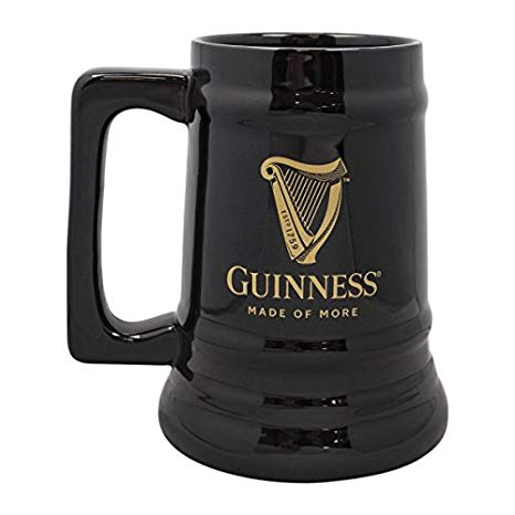 Guinness Ceramic Harp Beer Tankard