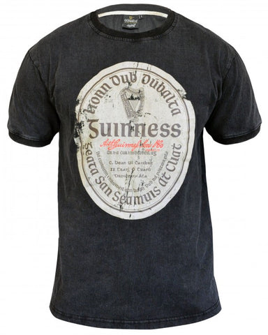 Guinness Distressed Gaelic Label Shirt