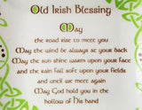 Irish Blessing Square Dish