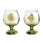 Set of 2 Irish Cream Glasses