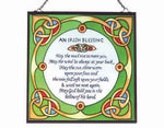 Irish Blessing Stained Glass