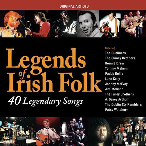 Legends Of Irish Folk Songs 40 legendary songs