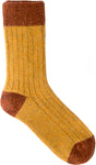 Ribbed Socks Mustard/Gold