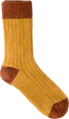 Ribbed Socks Mustard/Gold