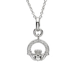 ShanOre Crystal Claddagh Pendant
