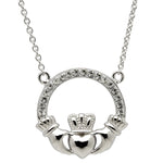 ShanOre Crystal Claddagh Necklace