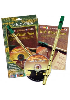 Waltons Irish Tin Whistle Book and CD Pack