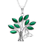 ShanOre Tree of Life Malachite Necklace