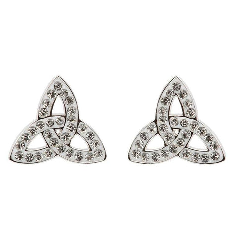 Trinity Knot Stud Earrings